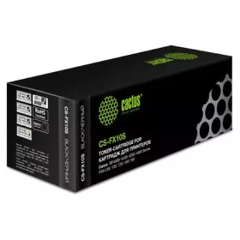 Картридж Cactus CS-FX10S для Canon MF 4000/4100/4200/4600Series/FAX-L95/100 (2000k), черный