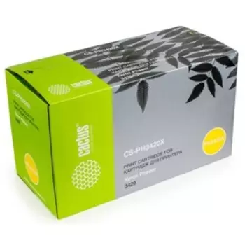 Картридж Cactus CS-PH3420X 106R01034 для Xerox Phaser 3420 (8000k), черный