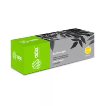 Картридж Cactus CS-PH6125B 106R01338 для Xerox Phaser 6125 (2000k), черный