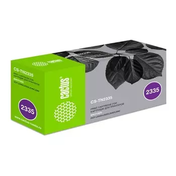 Картридж Cactus CS-TN2335 TN-2335, (L2500/L2520/L2540/L2560), для Brother, чёрный