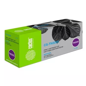 Картридж Cactus CS-TN325C TN-325C, ( DCP-9055/9270/HL-4140/4150/4570), для Brother, голубой 937247