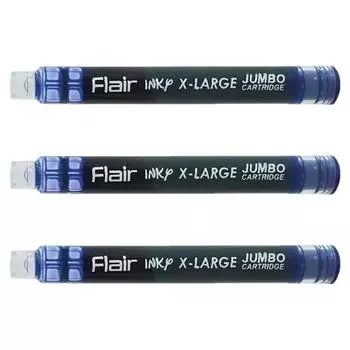 Картридж чернильный "Flair", чернила синие, увеличенный