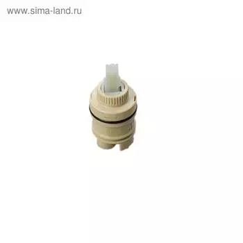 Картридж для смесителя RUSH RSH101, d=35, с керамическими пластинами, низкий, бежевый