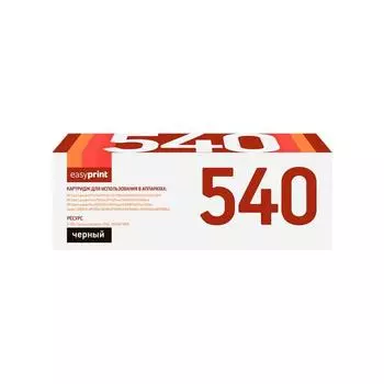 Картридж EasyPrint LH-540 U (CB540A/CE320A/CF210X/Canon 716Bk) для HP / Canon, черный