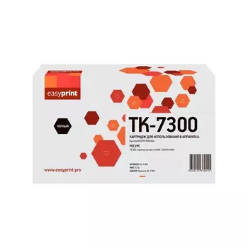 Картридж EasyPrint LK-7300 (ECOSYSP4040dn), для Kyocera, чёрный, с чипом