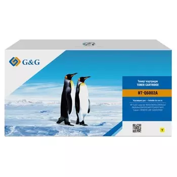 Картридж G&amp;G NT-Q6002A, для HP CLJ 1600/2600N/M1015/M1017, 2000 страниц, цвет жёлтый