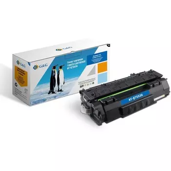 Картридж G&amp;G NT-Q7553A, для HP LJ P2010/P2014/P2015/M2727nf MFP/M2727nfs, 3000 страниц, цвет чёрный
