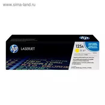 Картридж HP 125A CB542A для CLJ CP1215/CP1515/CP1518 (1400k), желтый