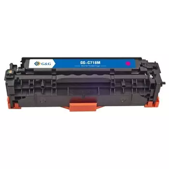 Картридж лазерный G&G GG-C718M пурпурный, 2900 страниц, для Canon MF8330i/MF8330/MF8350/LBP7200