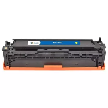 Картридж лазерный G&G GG-C731Y жёлтый, 1800 страниц, для Canon LB i-Sensys MF8230/MF8280