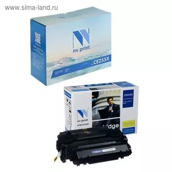 Картридж NV PRINT CE255X для HP LaserJet M525/Pro M521/P3015 (12500k), черный