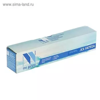 Картридж NV PRINT KX-FAT92A для Panasonic KX-MB262/263/271/283/763/772/773/781/783 (2000k)