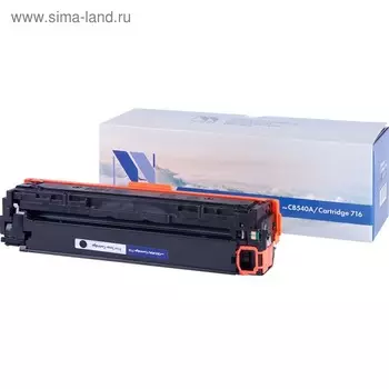 Картридж NV PRINT NV-CB540A/NV-716 для HP CP1215/CM1312 и Canon LBP5050 (2200k), черный