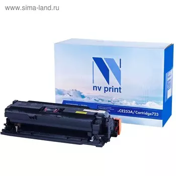 Картридж NV PRINT NV-CE253A/NV-723 Magenta для HP и Canon (7000k), пурпурный