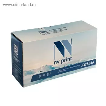 Картридж NV PRINT Q7553A для HP LaserJet P2014/P2015/M2727nf/M2727nfs (3000k), черный
