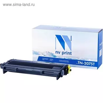 Картридж NV PRINT TN-2075T для Brother HL-2030/40/70/2825/2920/DCP-7010/25/7420/7820 (2500k)