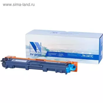 Картридж NV PRINT TN-241T для Brother HL-3140/3150/3170/DCP-9020/MFC-9140 (1400k), голубой