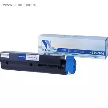 Картридж NVP NV-45807106, для Oki, 7000k, совместимый