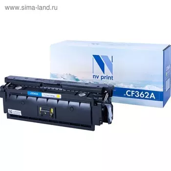 Картридж NVP NV-CF362A, для HP LaserJet Color, 5000k, совместимый, желтый