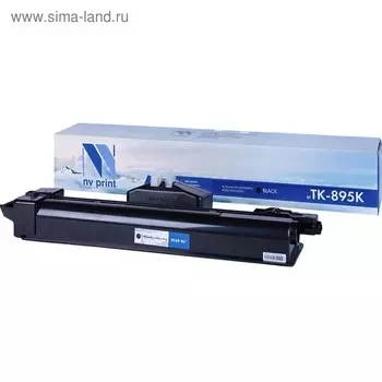 Картридж NVP NV-TK-895, для Kyocera, 12000k, совместимый, черный