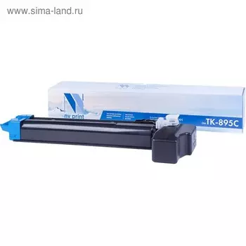 Картридж NVP NV-TK-895, для Kyocera, 6000k, совместимый, голубой