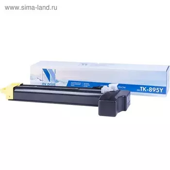 Картридж NVP NV-TK-895, для Kyocera, 6000k, совместимый, желтый