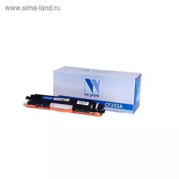 Картридж NVP совместимый для HP CF352A Yellow для LaserJet Color Pro M176n/M177fw (1000k)