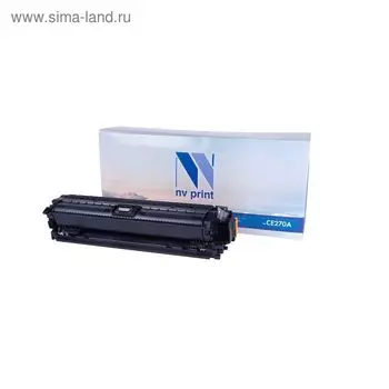 Картридж NVP совместимый HP CE270A Black для LaserJet Color CP5525dn/CP5525n/CP5525xh/M750