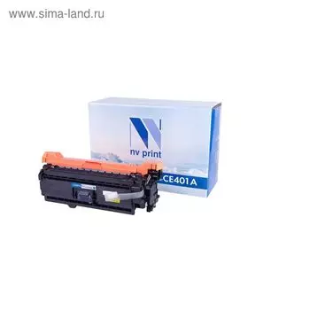 Картридж NVP совместимый HP CE401A Cyan для LaserJet Color M551n/M551xh/M551dn/M570dn/M570