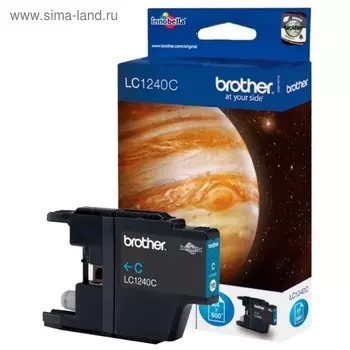 Картридж струйный Brother LC1240C голубой для Brother MFC-J6510DW/J69010DW