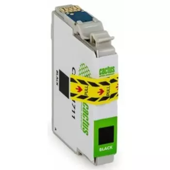 Картридж струйный Cactus CS-EPT1711 черный для Epson XP-33/103/203/207/303/306/403/406 (14.6мл) 17