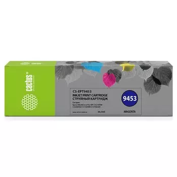 Картридж струйный Cactus CS-EPT9453 T9453, для Epson WF-C5290DW/C5790DW, 66 мл, цвет пурпурный