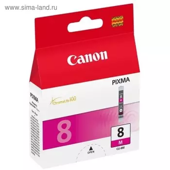 Картридж струйный Canon CLI-8M 0622B024 пурпурный для Canon iP6600D/4200/5200/5200R