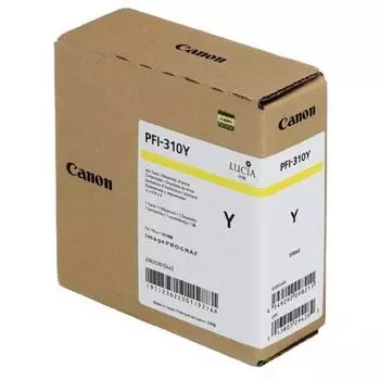 Картридж струйный Canon PFI-310 Y 2362C001 желтый для Canon TX-2000/3000/4000 (330мл)