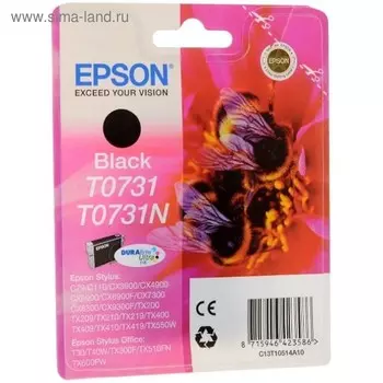 Картридж струйный Epson T0731 черный для Epson С79/СХ3900/4900/5900