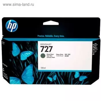 Картридж струйный HP 727 B3P22A черный матовый для HP DJ T920/T1500 (130мл)