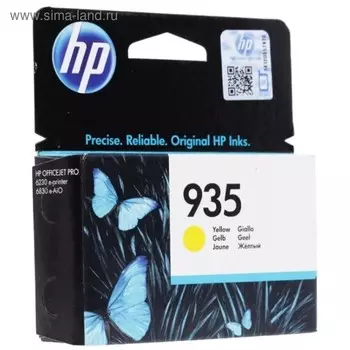 Картридж струйный HP 935 C2P22AE желтый для HP OJ Pro 6830