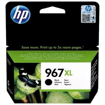 Картридж струйный HP 967XL 3JA31AE черный для HP OfficeJet Pro 902x/HP (3000стр.)