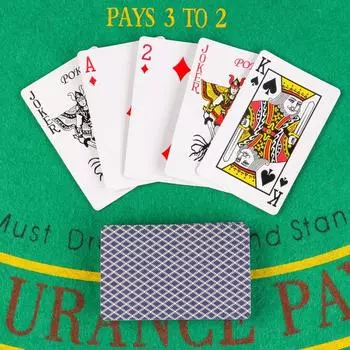 Карты игральные бумажные "Bear", 54 шт 55х85 мм, микс