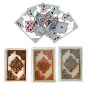 Карты игральные пластиковые "Арабика", 54 шт, 28 мкм, 8.8 х 5.7 см,
