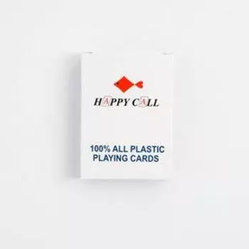 Карты игральные пластиковые «Happy Call», колода 54 шт., 96 см