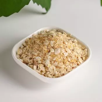 Каша овсяная с кедром, вкус: малина - манго, без варки, 200 г.