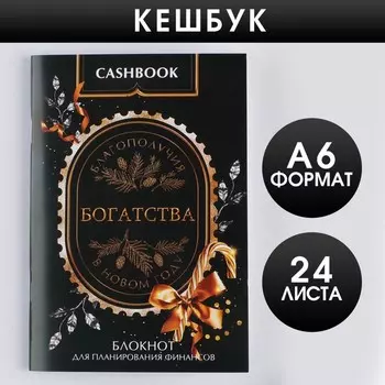 Кэшбук «Богатства» А6, 24 листа