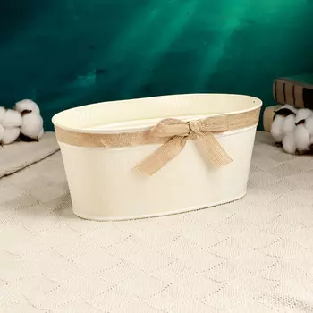 Кашпо - бонсай «Гленн», 251310.5 см, 1.5 л, бежевое