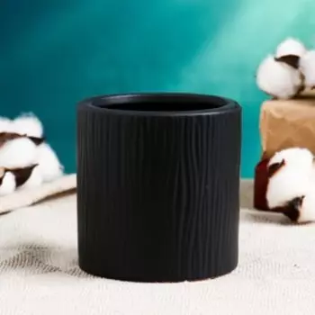 Кашпо "Дерево" темное 10*10см