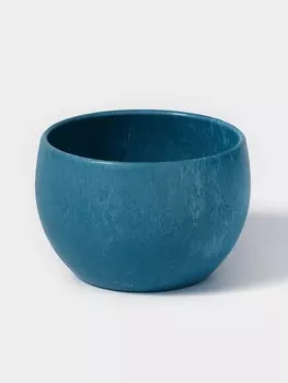 Кашпо для цветов BlueFog, пластик, 8.55.8 см, синие