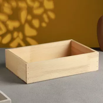 Кашпо для цветов «Элегант», 30207.5 см, деревянное