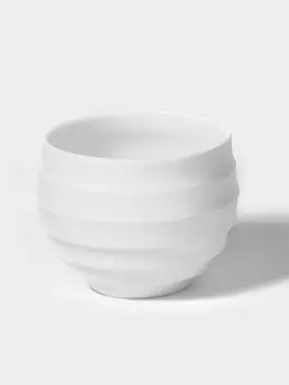 Кашпо для цветов Layer, пластик, 7.56 см, белое