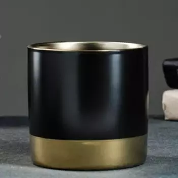 Кашпо "Двухцветное" 12х12см