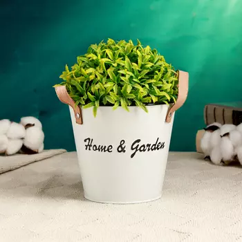 Кашпо «Элли», 1312 см, белое